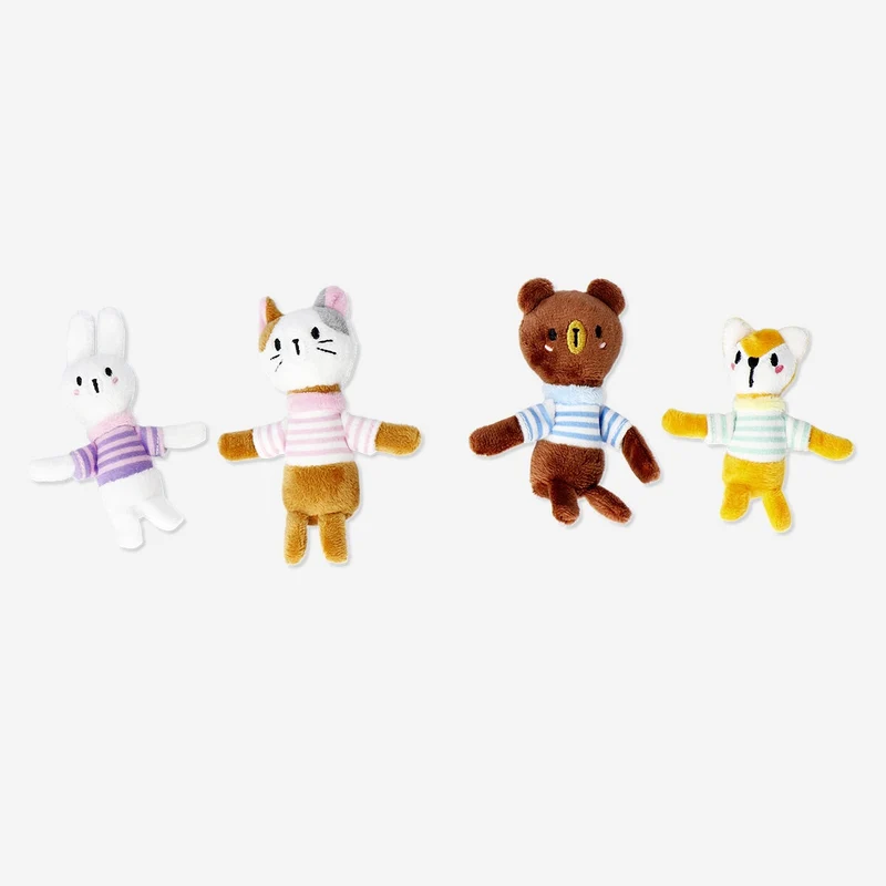 Plush toy family - 4 pcs