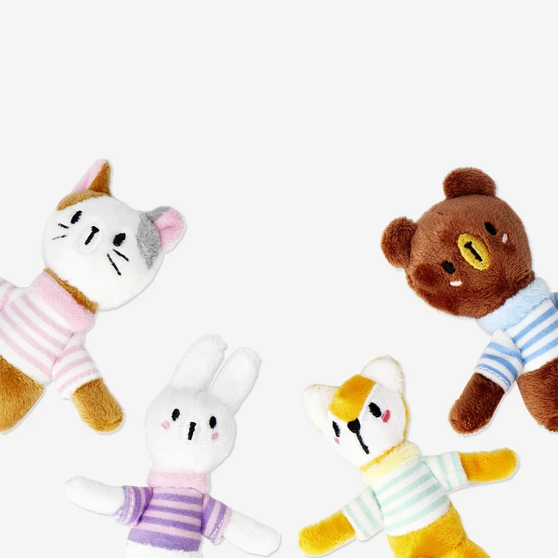 Plush toy family - 4 pcs