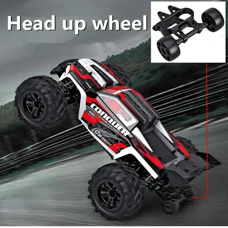 1:16 Scale High-Speed RC Car - 50km/h 4WD Monster Truck