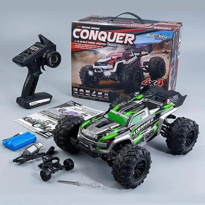 1:16 Scale High-Speed RC Car - 50km/h 4WD Monster Truck