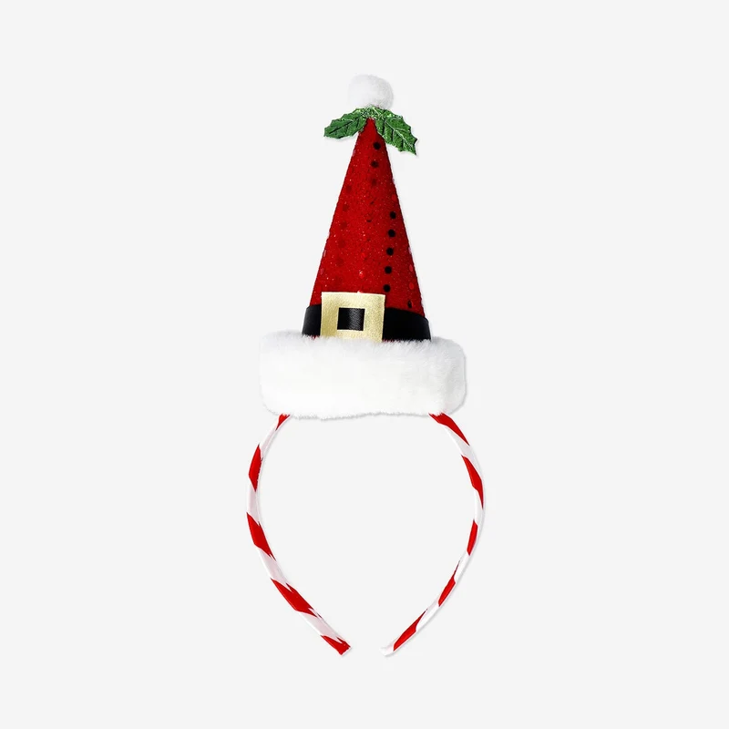 Small Santa hat hairband - For adults