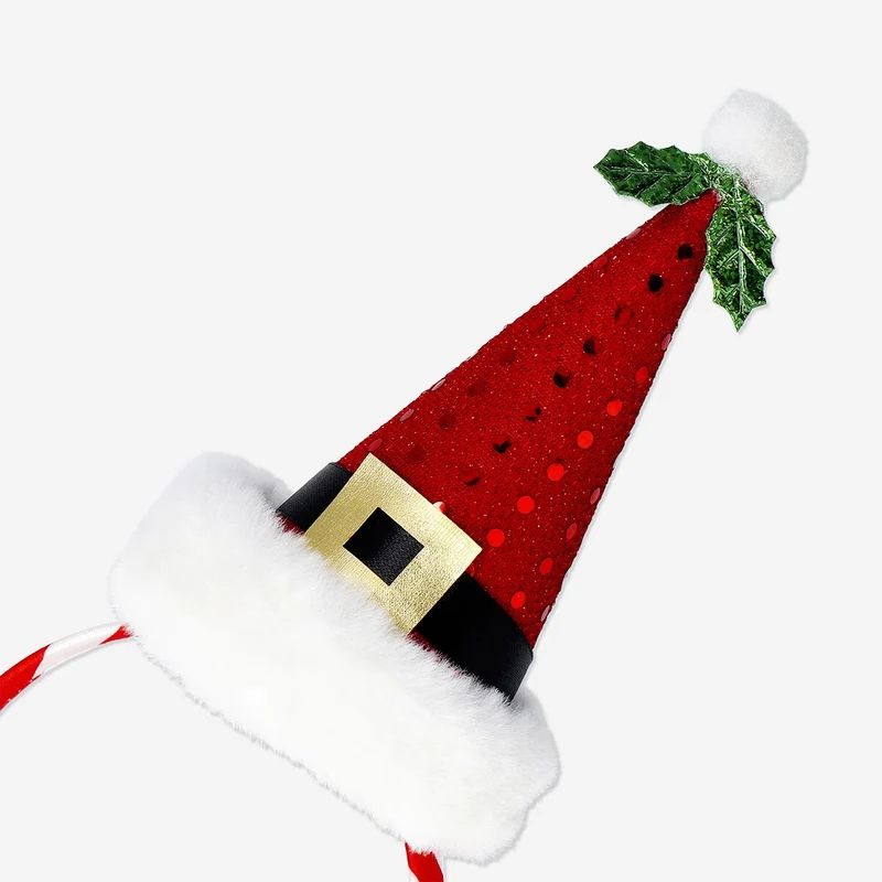 Small Santa hat hairband - For adults
