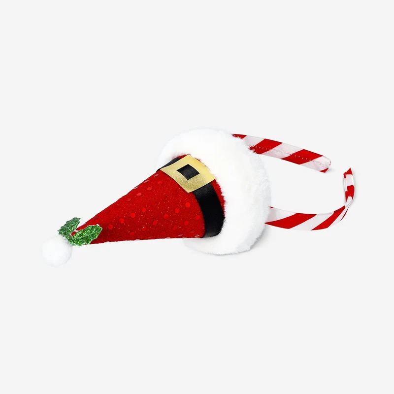 Small Santa hat hairband - For adults