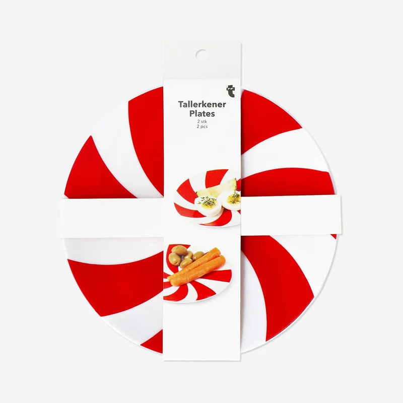Small hard candy plates - 2 pcs