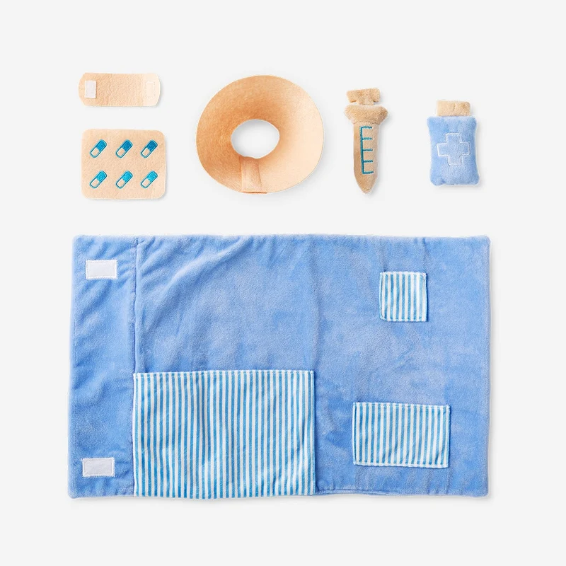 Plush play vet kit