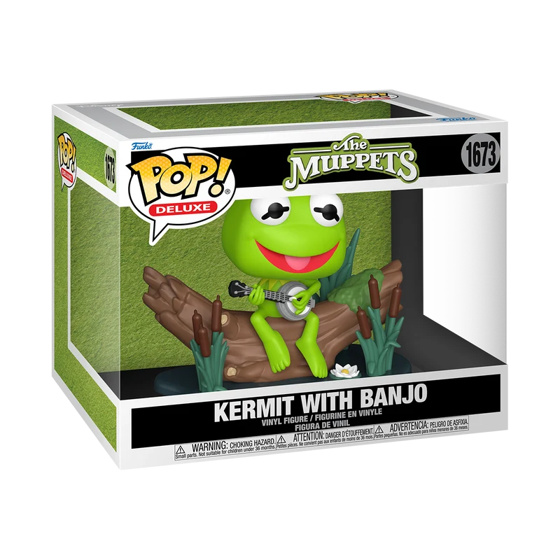 Funko Pop Deluxe: Muppets - Rana Rene con banjo