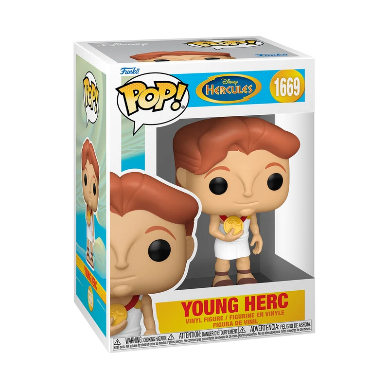 Funko Pop Disney: Hercules - Hercules joven