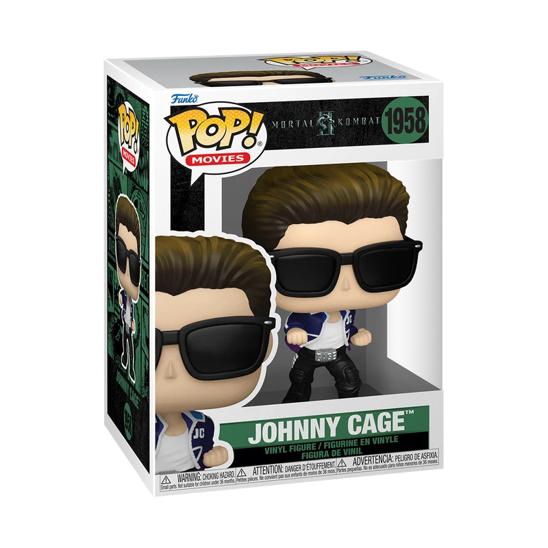 Funko Pop Movies: Mortal Kombat 2 - Johnny Cage