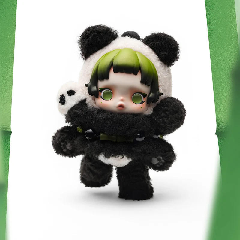 POP MART: Skullpanda - Lazy Panda Plush Doll Pendant