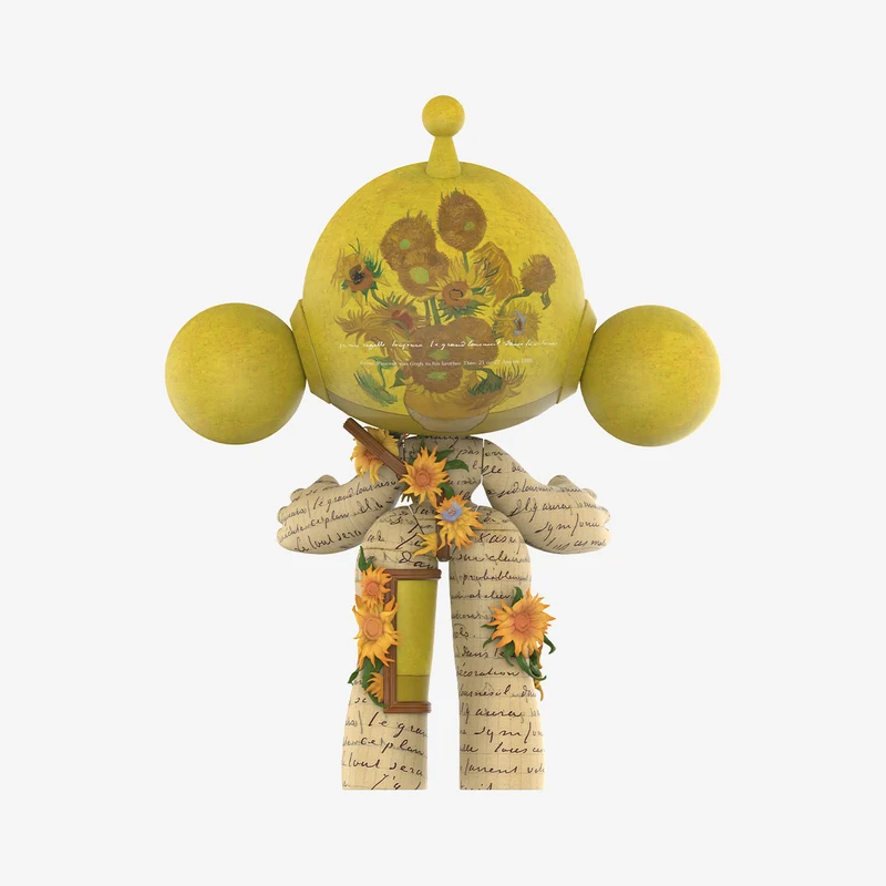 POP MART: Mega Skullpanda - 400% Van Gogh Museum Sunflowers