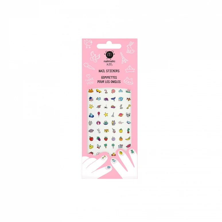 Pegatinas Manicura Rosa · Nailmatic