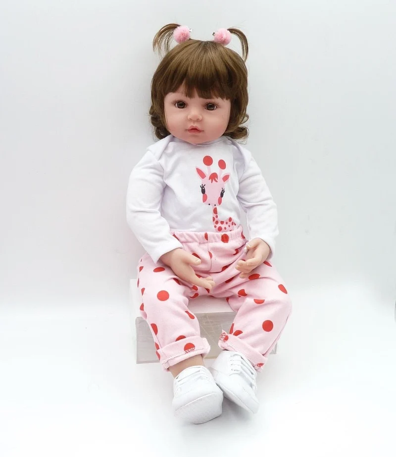 47cm soft silicone reborn toddler baby dolls