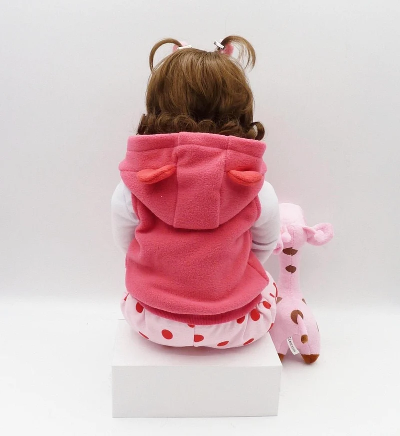47cm soft silicone reborn toddler baby dolls