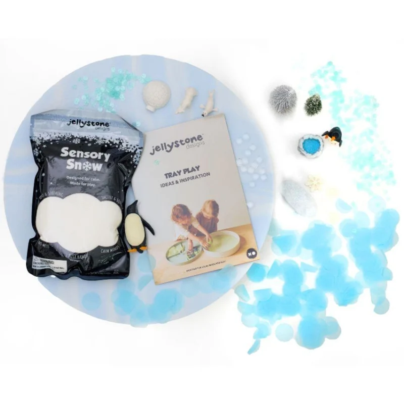 Kit sensorial con bandeja Artic · Jellystone