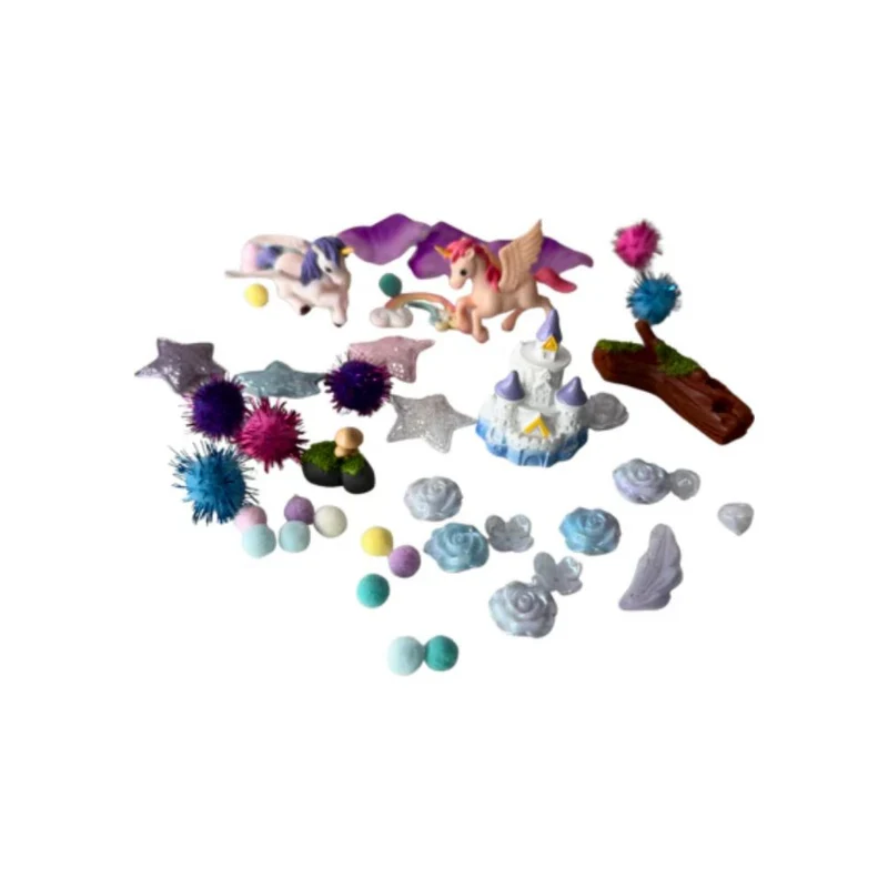 Kit sensorial con bandeja Unicornio · Jellystone