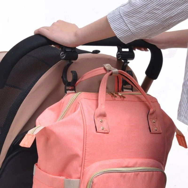 2pcs/ Baby Hanger Baby Bag Stroller Hooks