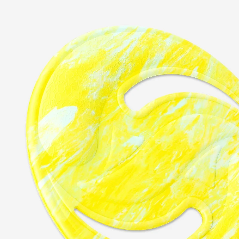 Yellow flying disc
