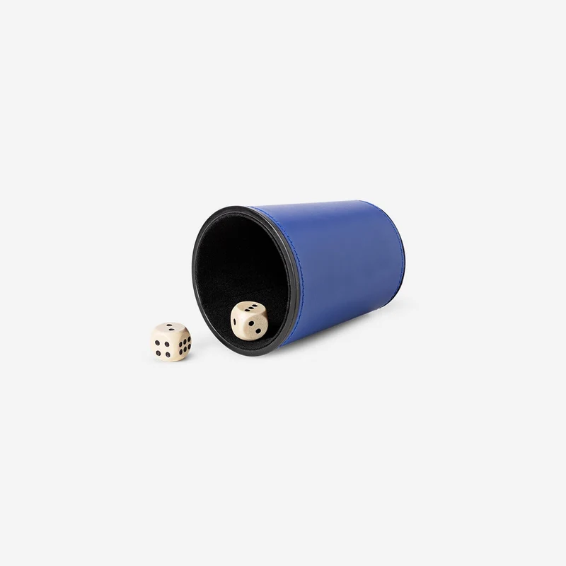 Dice with cup set - 3 pcs
