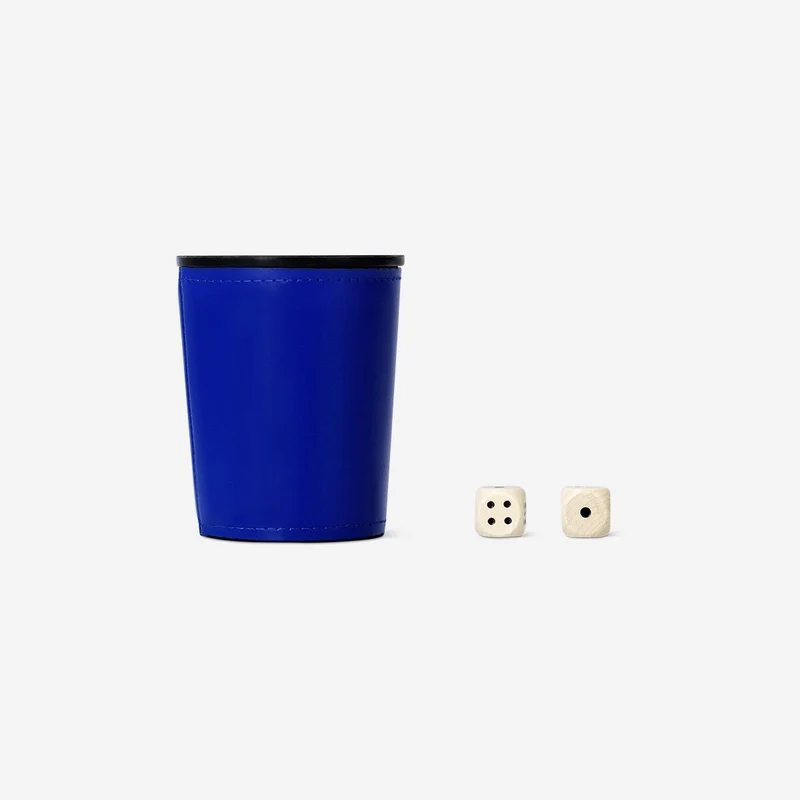 Dice with cup set - 3 pcs