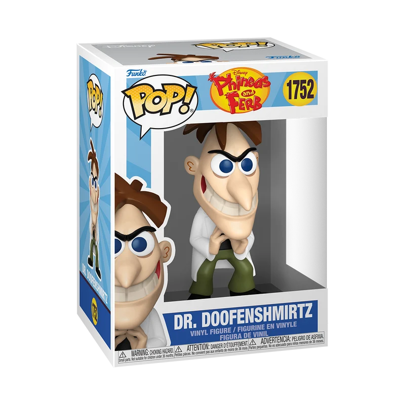 Funko Pop Disney: Phineas y Ferb - Dr Doofenshmirtz