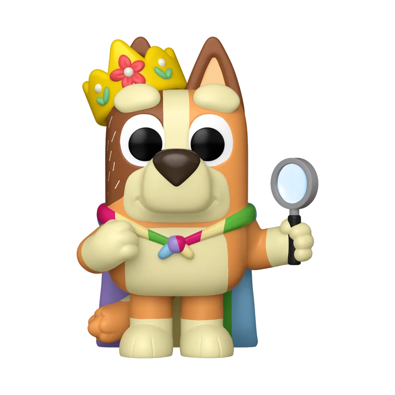 Funko Pop Animation: Bluey - Chili como reina