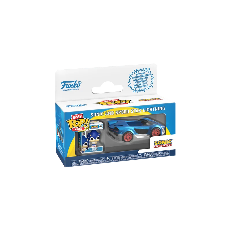 Funko Bitty Pop Ride: Sonic - Speed Star con Sonic