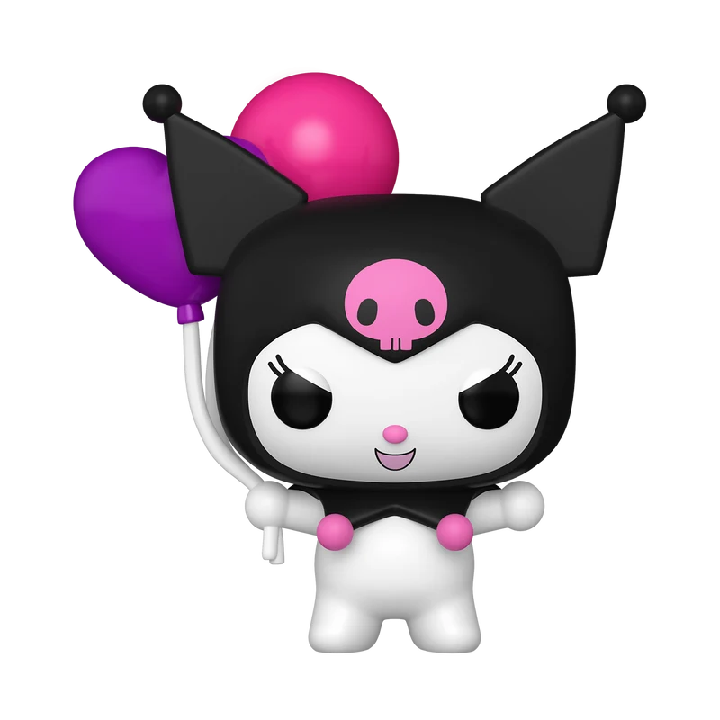 Funko Pop Jumbo: Hello Kitty - Kuromi con globos 10 Pulgadas
