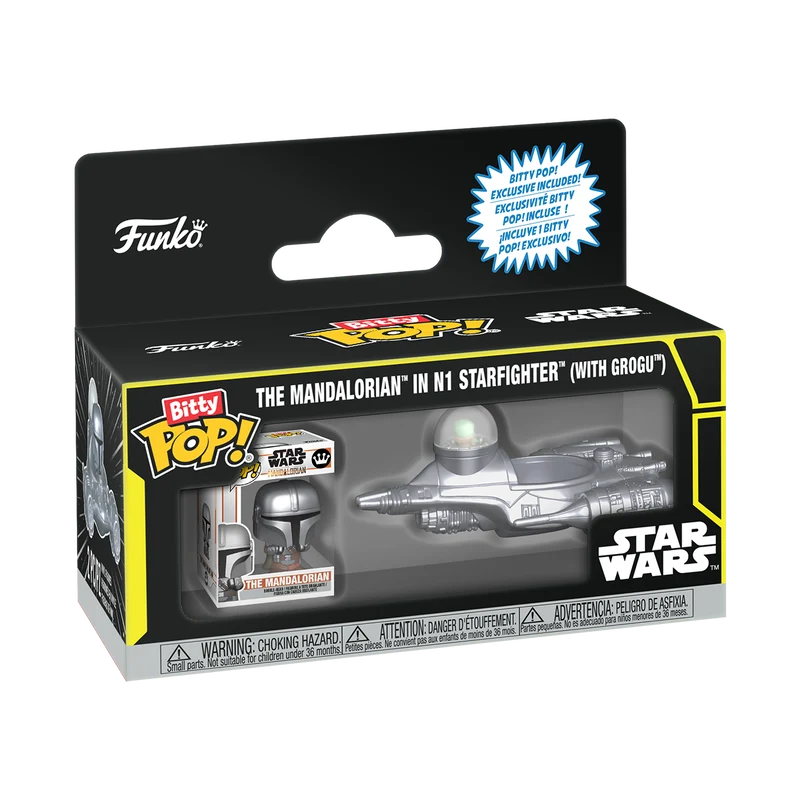 Funko Bitty Pop Ride: Star Wars The Mandalorian - N1 con Mando