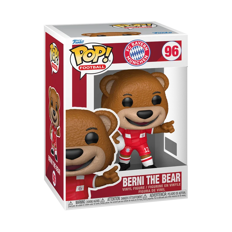 Funko Pop Football: Bayern Munich - Berni el Oso