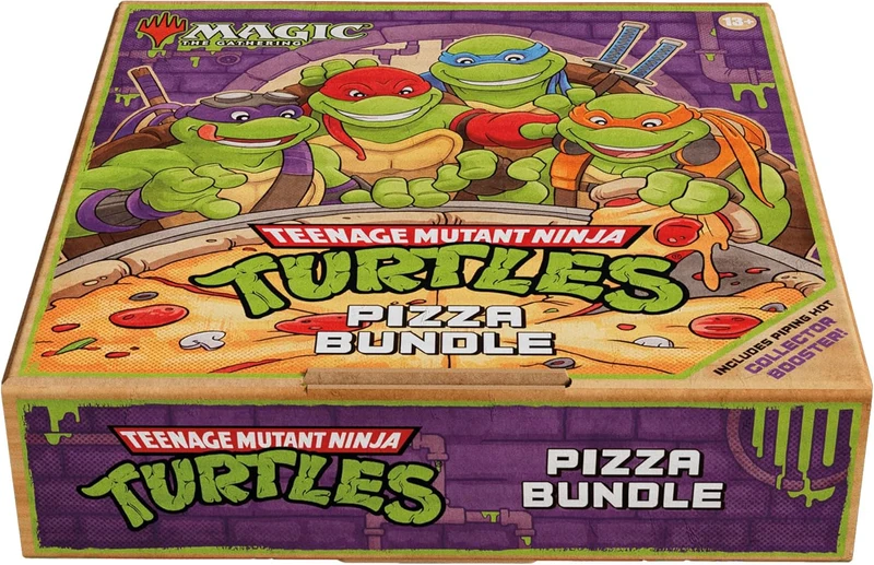 Magic The Gathering: TMNT Teenage Mutant Ninja Turtles - Pizza Bundle En Ingles
