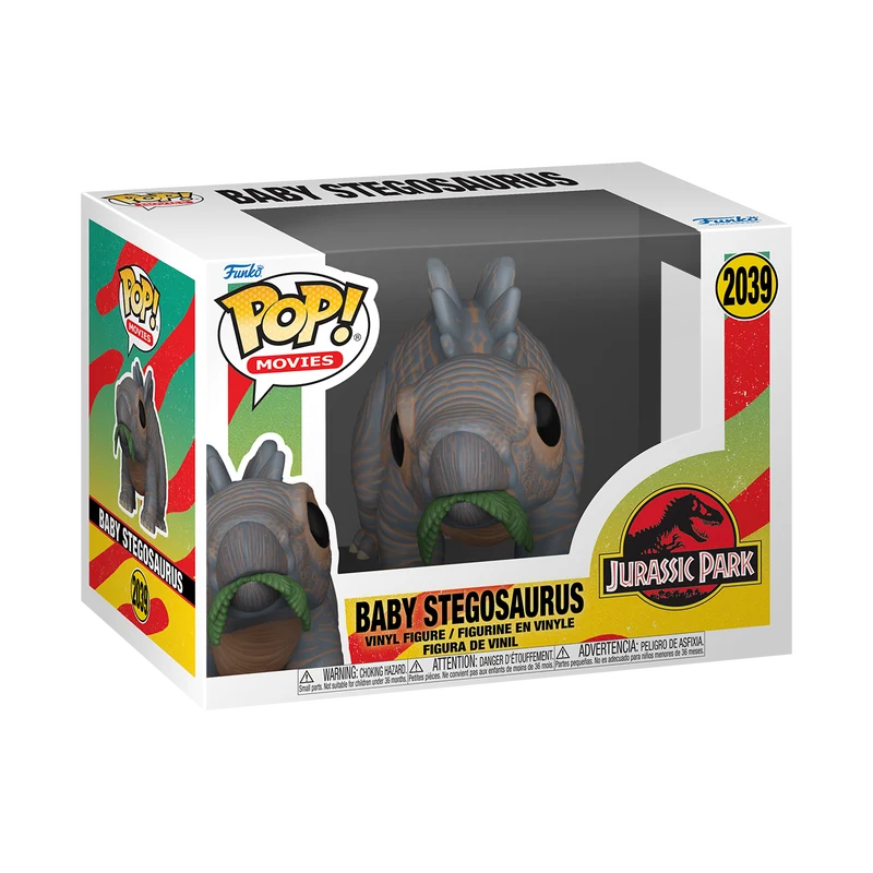 Funko Pop Movies: Jurassic Park - Bebe Estegosaurios