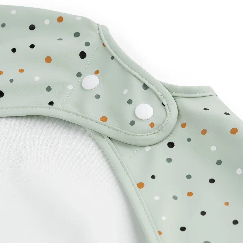 Babero con Mangas Happy Dots Blue · Done by Deer