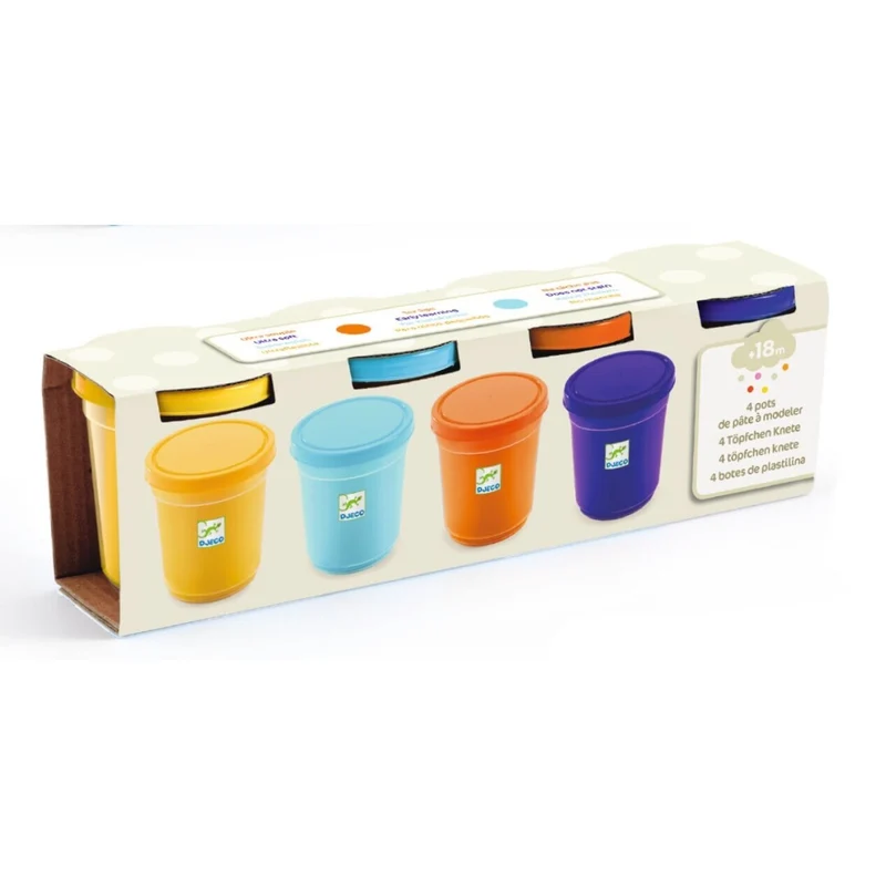 Pasta moldear Naturaleza (4 ud) · DJECO