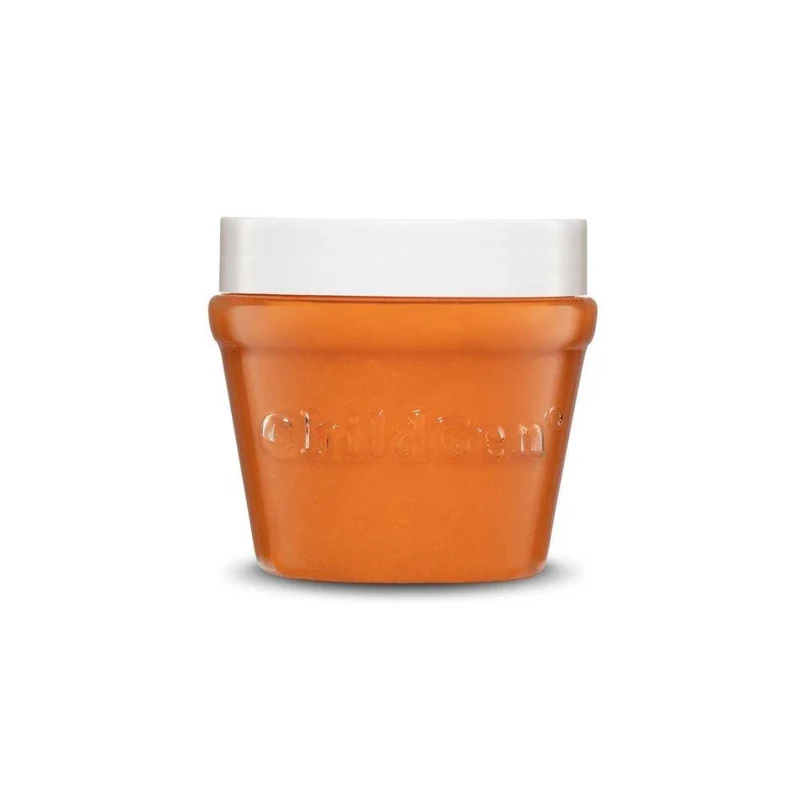 Set de 3 botes de plastilina natural 125 gr. amarillo, rosa, naranja · ChildGen