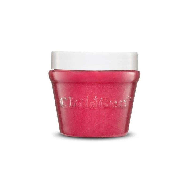 Set de 3 botes de plastilina natural 125 gr. amarillo, rosa, naranja · ChildGen