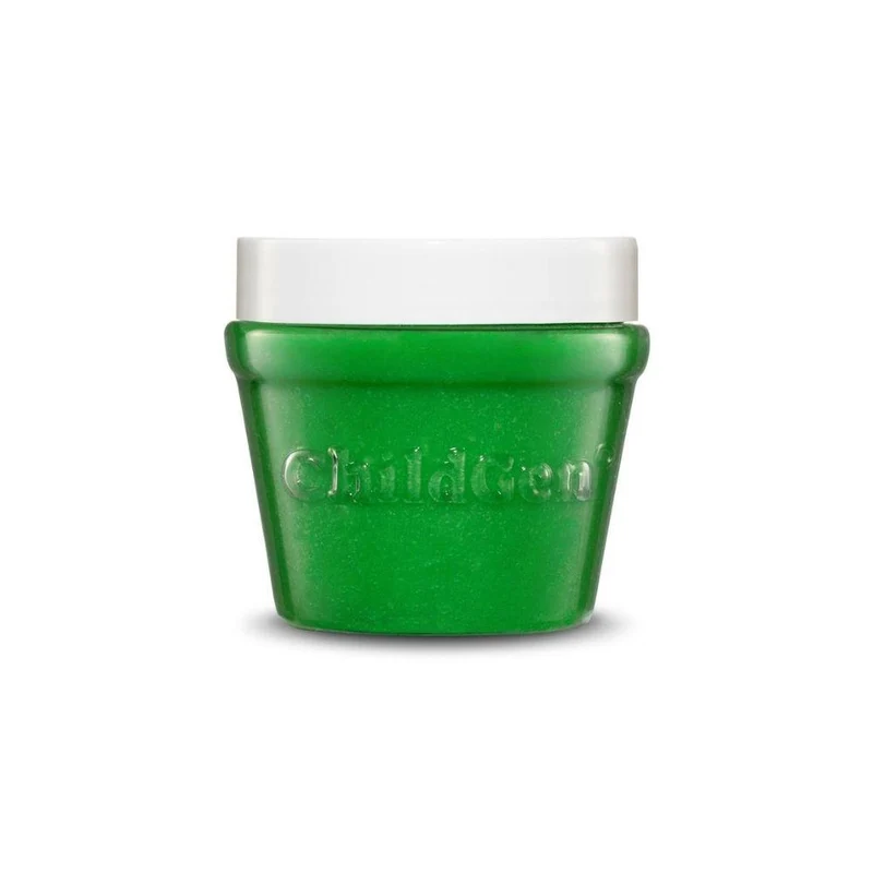 Set de 3 botes de plastilina natural 125 gr. Verde, azul, rojo · ChildGen