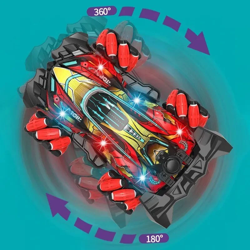 F2 RC Drift Car with Music, LED Lights, 2.4G, Gesture Control