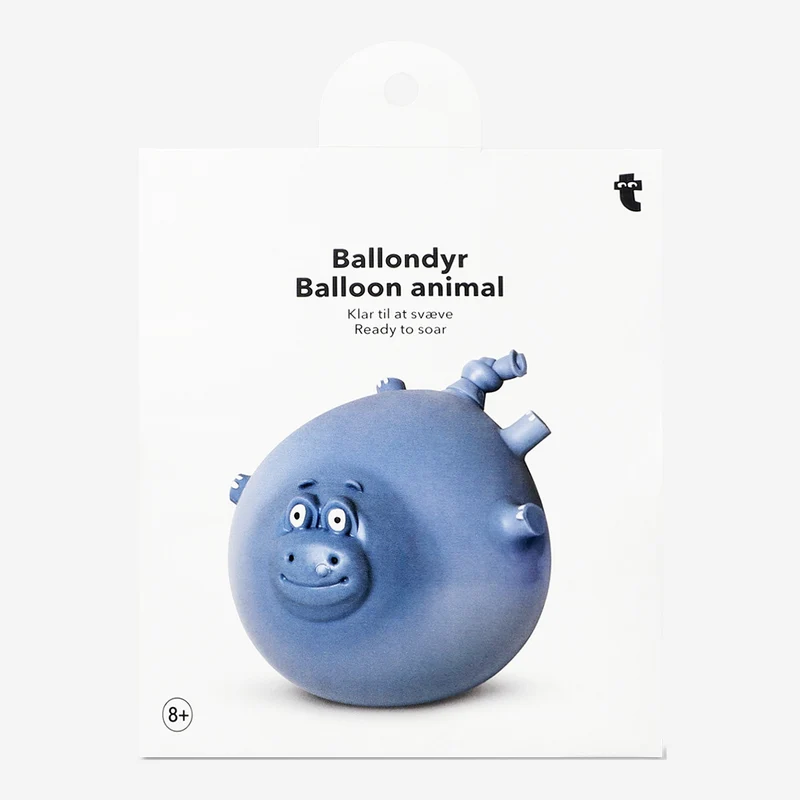 Balloon animal - Blue hippo
