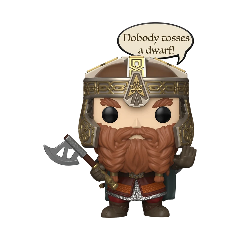 Funko Pop Sayings: The Lord of the Rings - Gimli