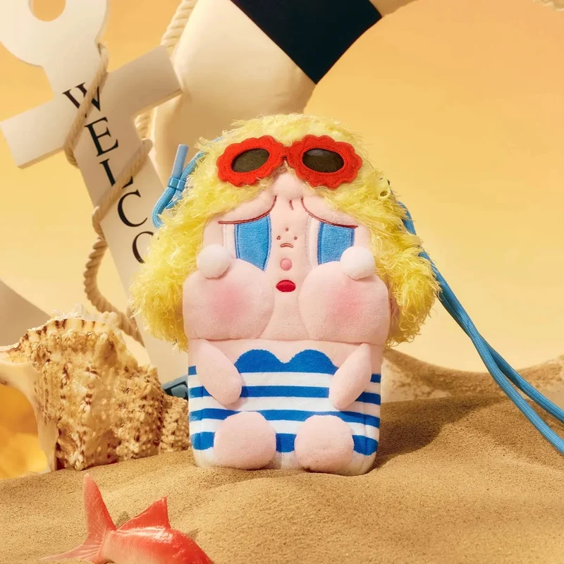 POP MART: CRYBABY - Vacation Mode On Series - MINI Crossbody Bag (Blue Ver.)