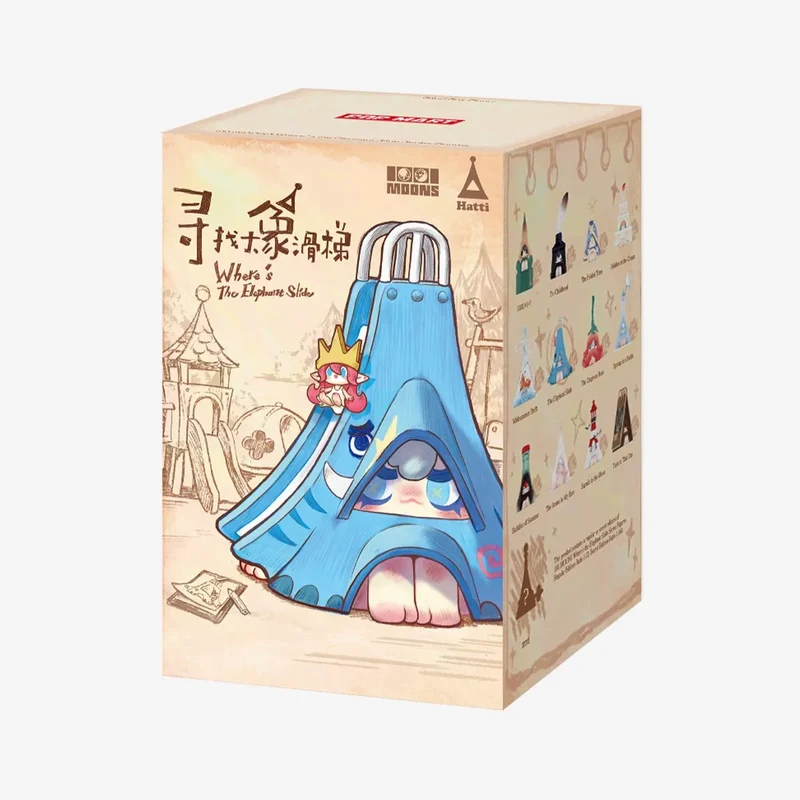 POP MART: 1001MOONS - Wheres the Elephant Slide Series Figures