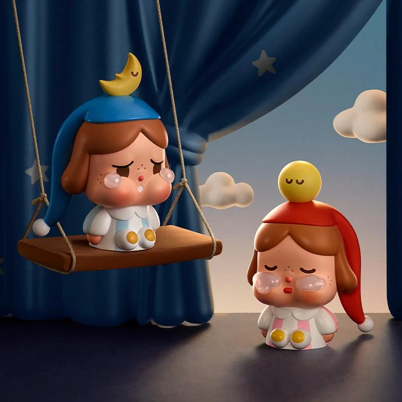 POP MART: Crybaby Crying To The Moon - Sitting Series Figures