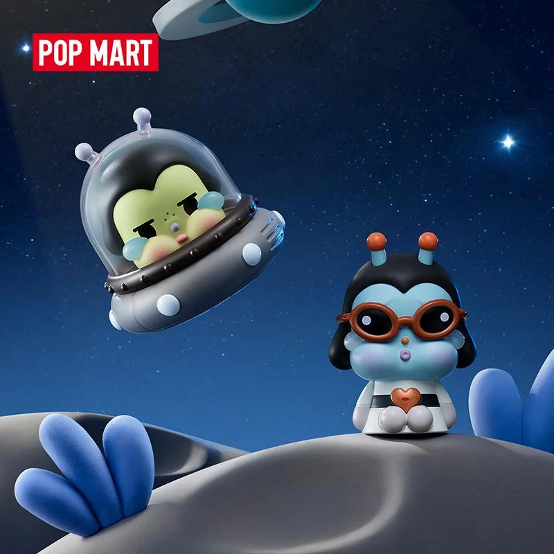 POP MART: Crybaby Crying To The Moon - Sitting Series Figures