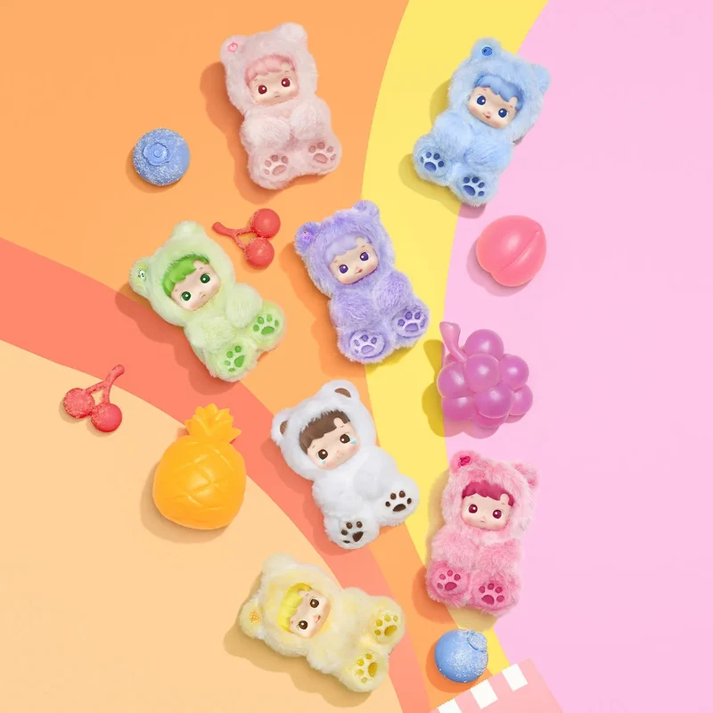 POP MART: HACIPUPU - Gummy Bear Series Vinyl Plush Pendant Blind Box