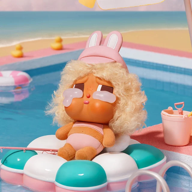POP MART: CRYBABY - Vacation Mode On Series Vinyl Plush Pendant Blind Box