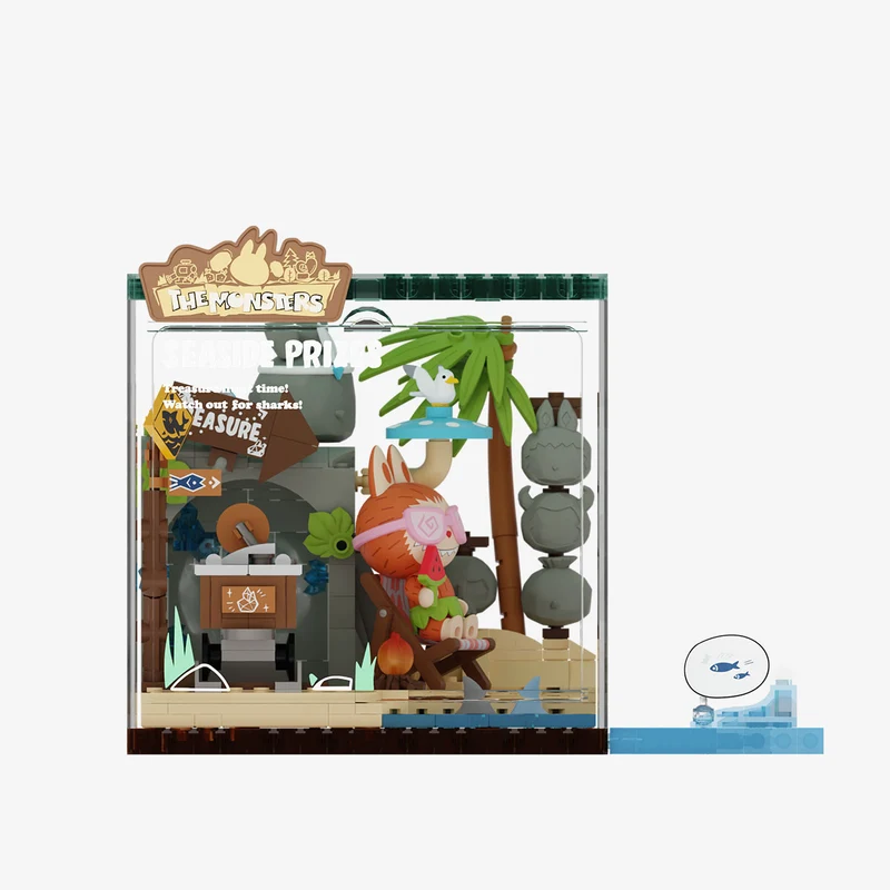 POP MART: Labubu The Monsters Series Blocks Part 2 Seaside Prizes
