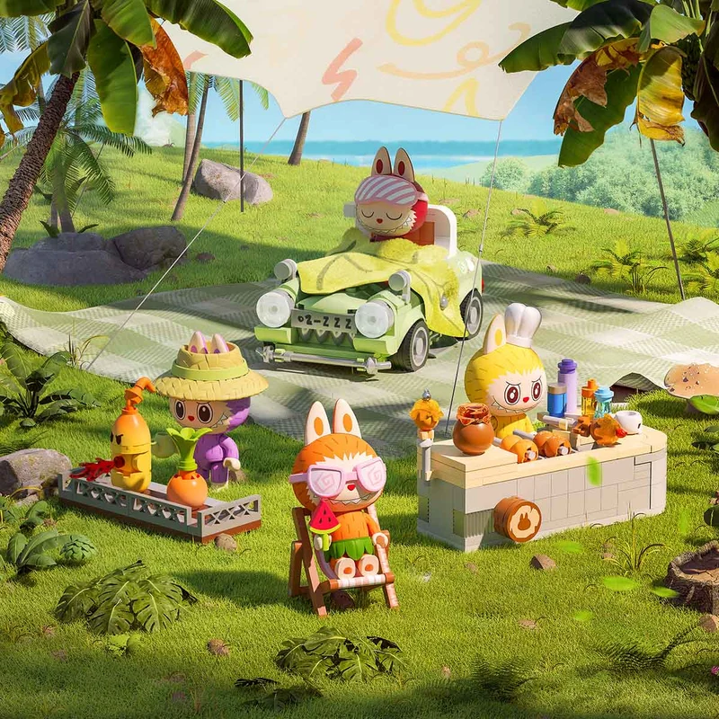 POP MART: Labubu The Monsters Series Blocks Part 2 Seaside Prizes