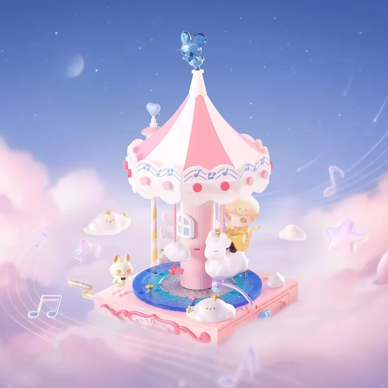 POP MART: DIMOO - Dream Melody Series Blocks-Galactic Carousel