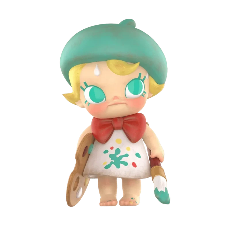POP MART: Baby Molly - Future Painter Figurine