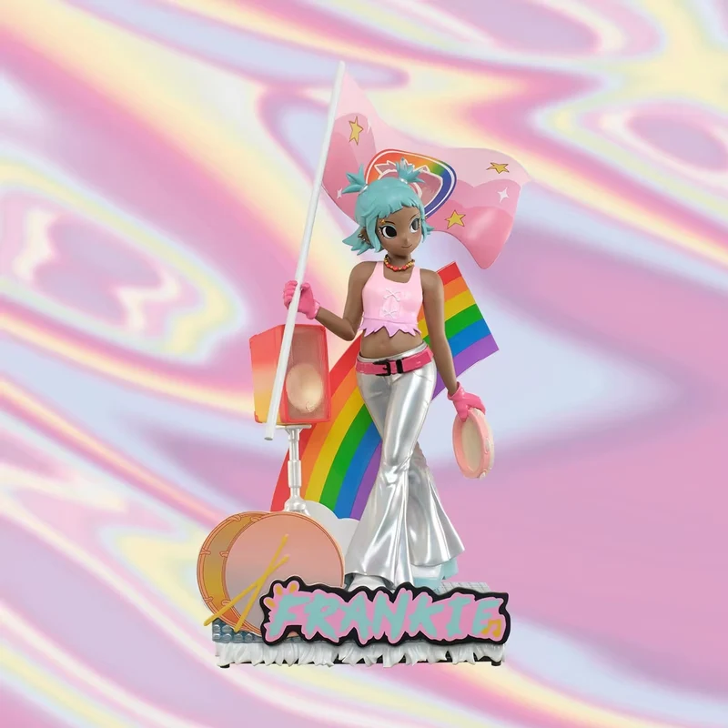 POP MART: Peach Riot - Rainbow Riot Figurine-Frankie